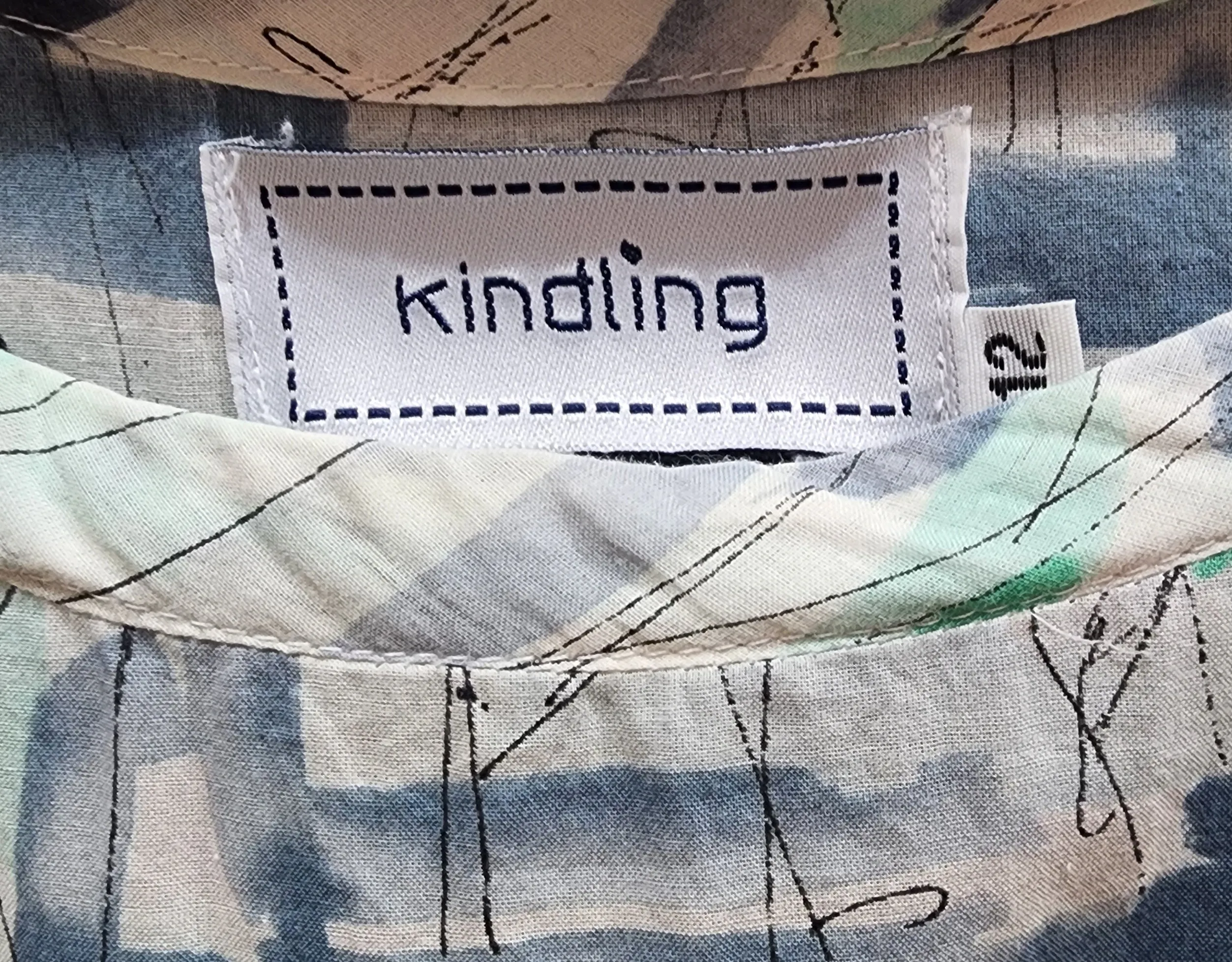 Kindling unique print dress size 12