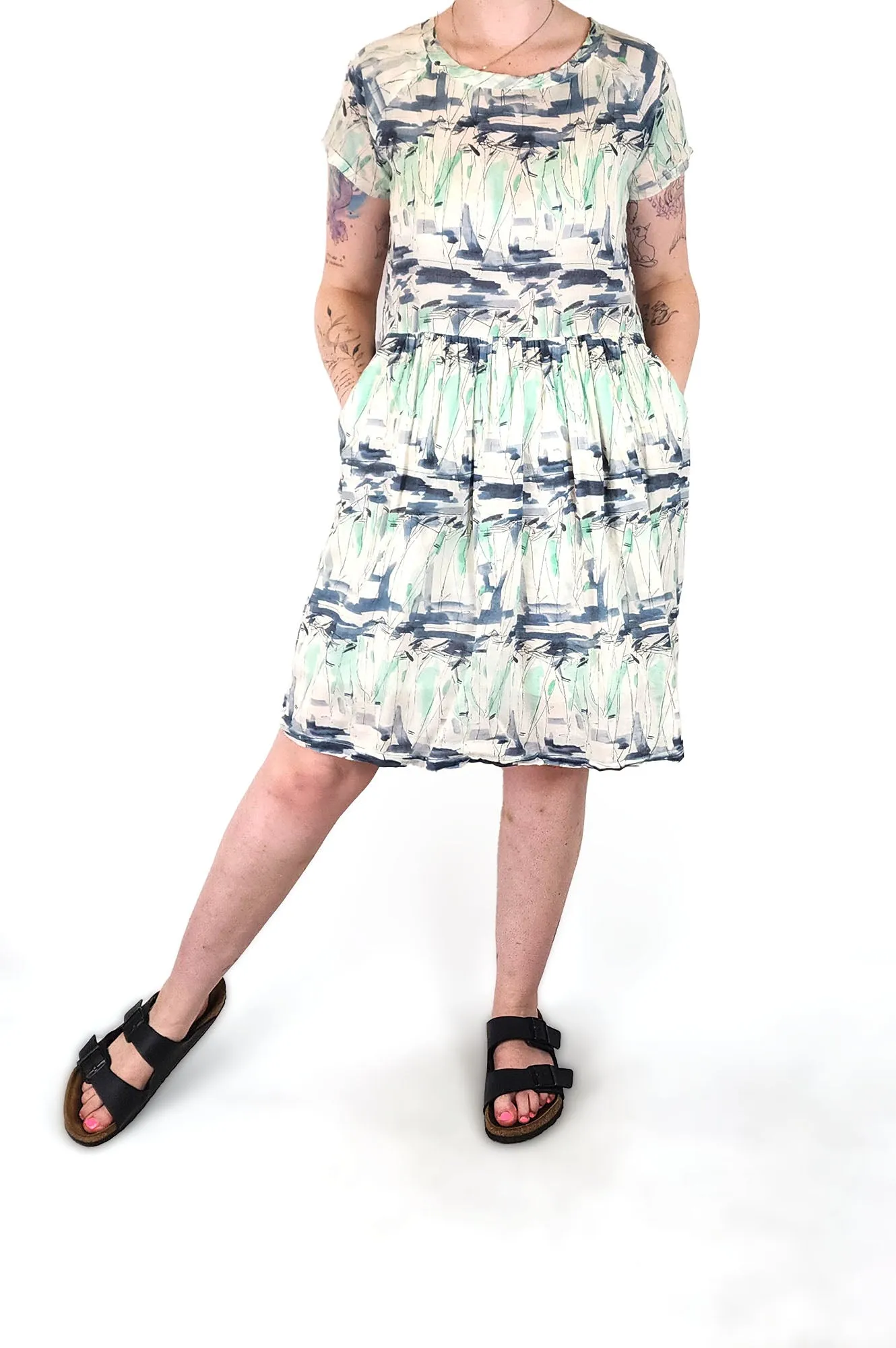 Kindling unique print dress size 12