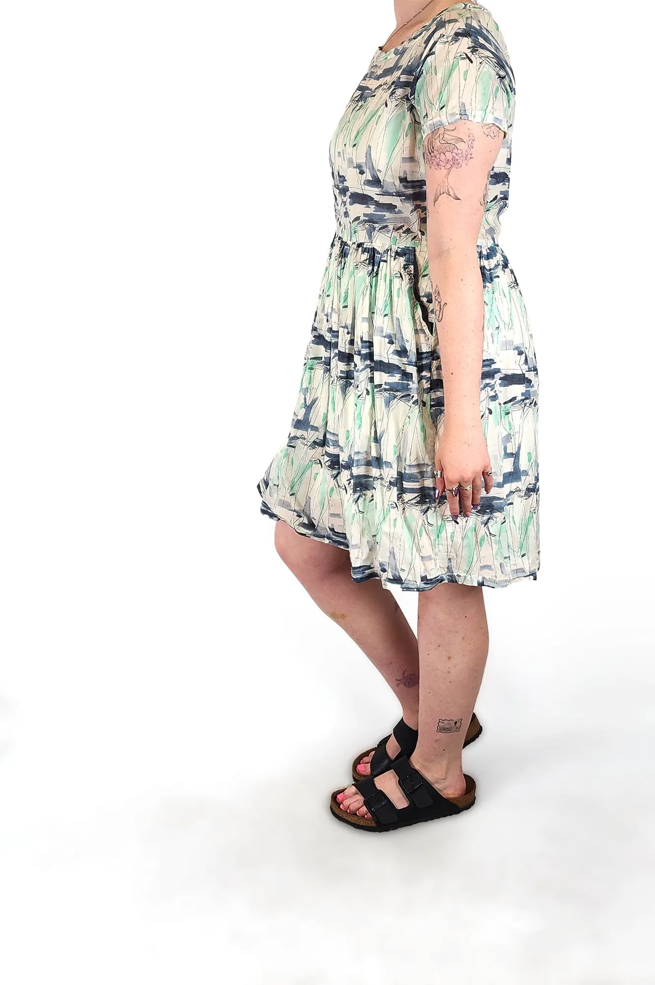 Kindling unique print dress size 12