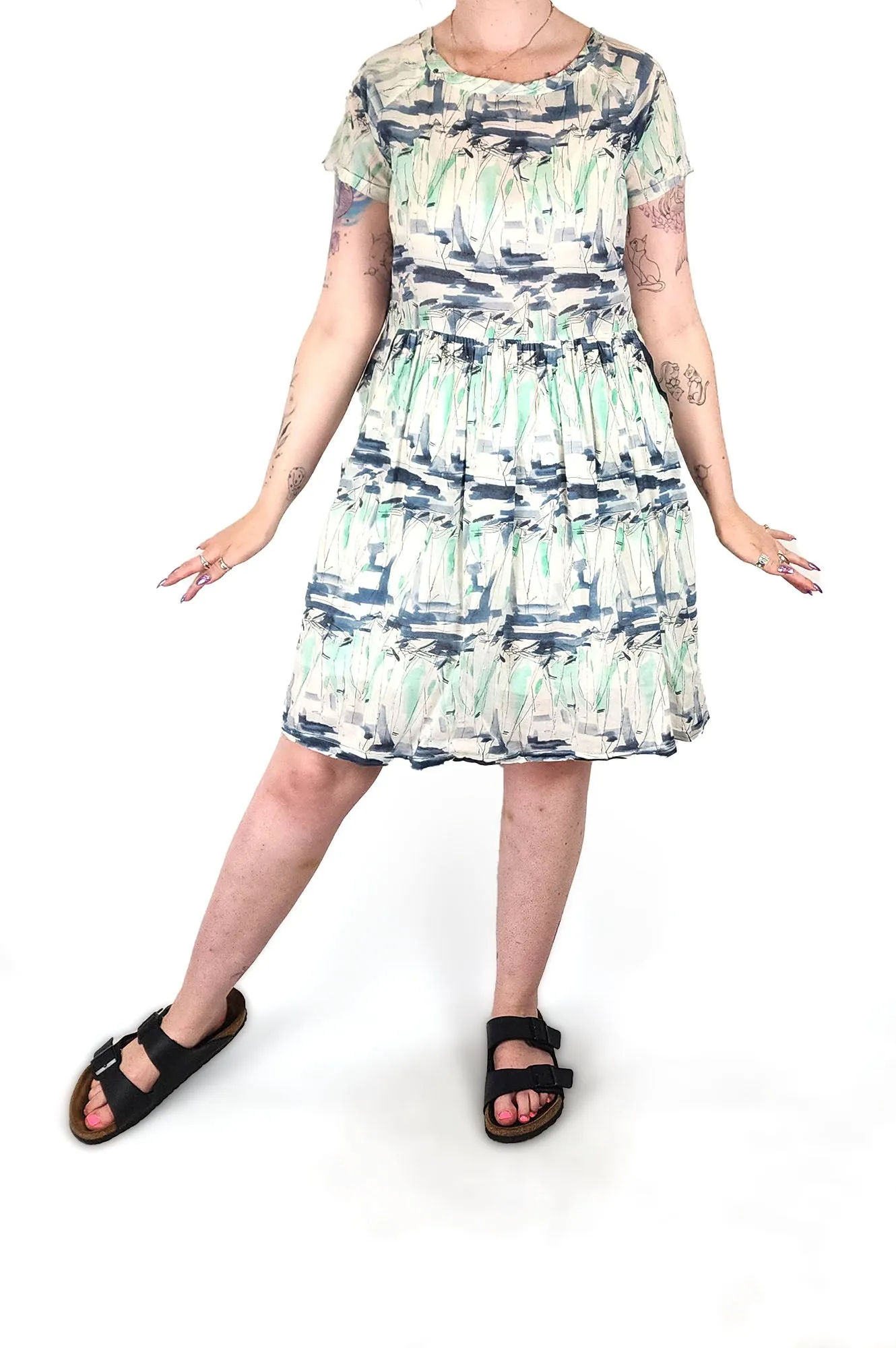 Kindling unique print dress size 12