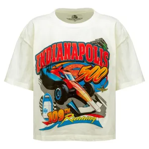 Ladies 2025 Indy 500 Boxy Crop Top