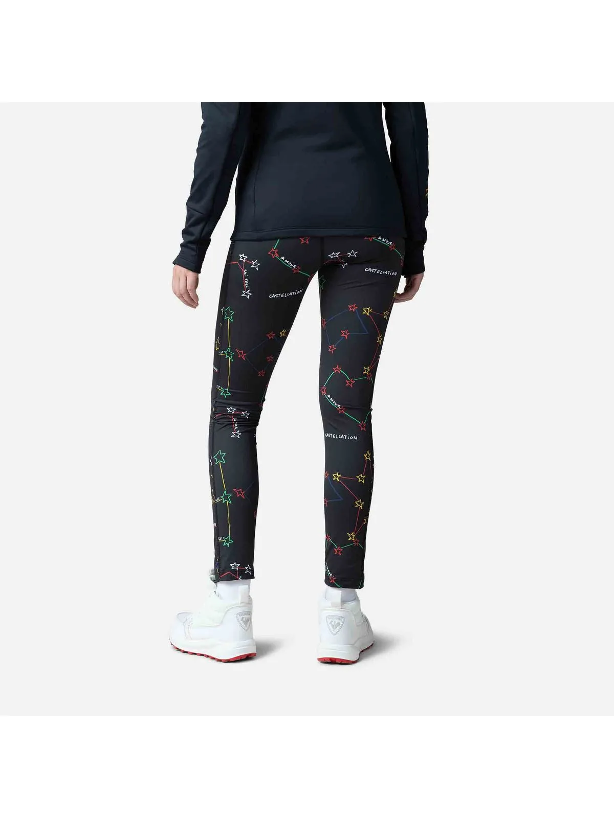 Legginsy Rossignol W Booster Tights czarny