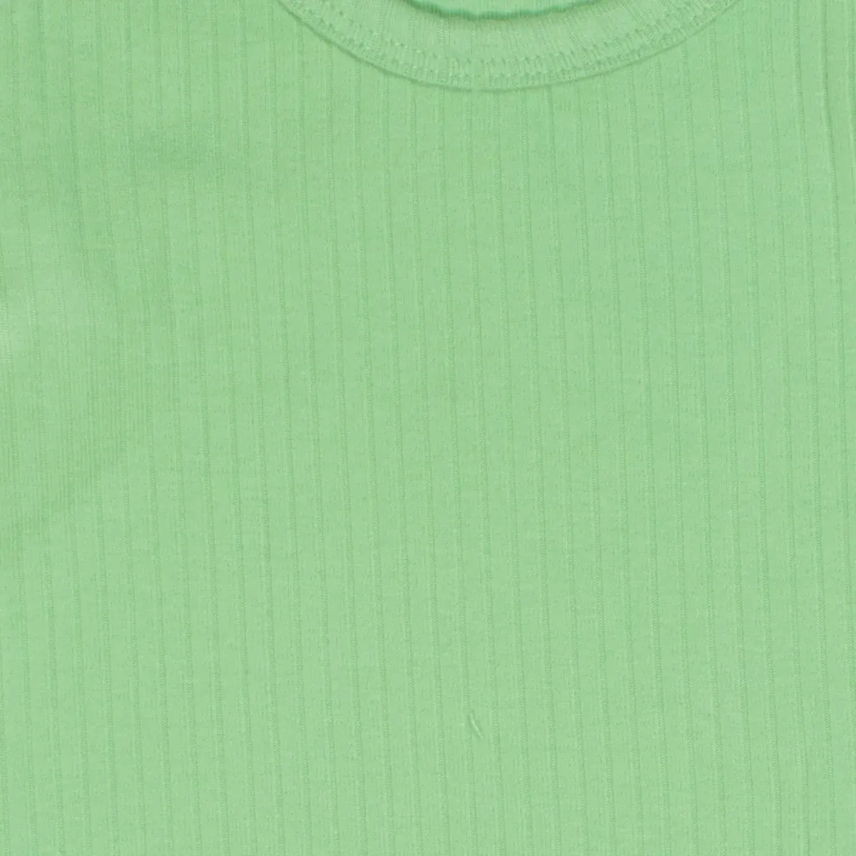 Lime Green Long Sleeved Ribbed Top & Bottom Set