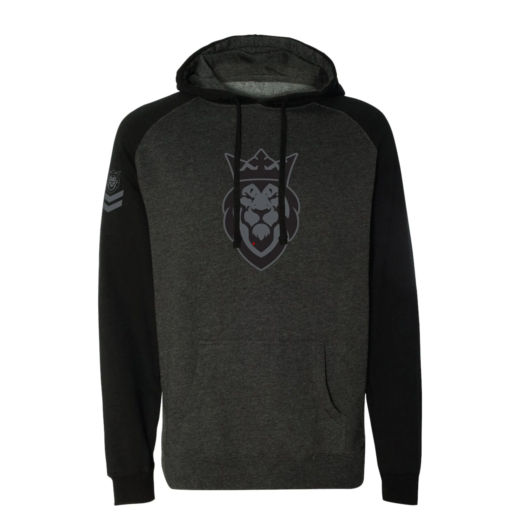 Lion Raglan Hooded Sweatshirt