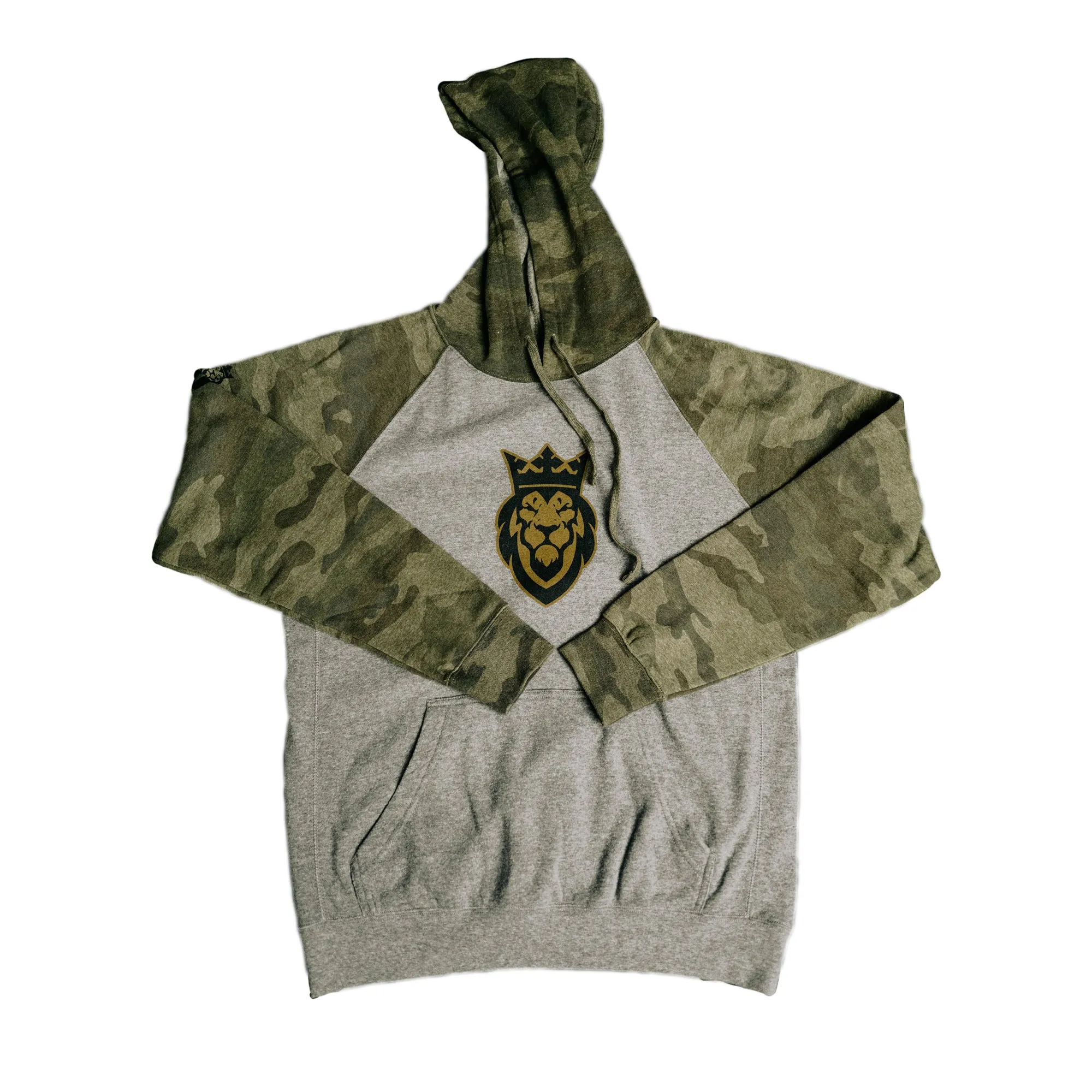 Lion Raglan Hooded Sweatshirt