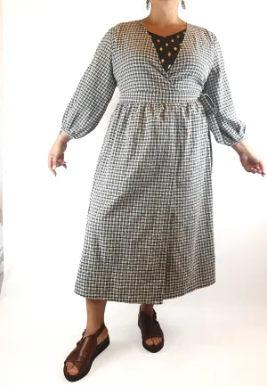 Little Party Dress gingham wrap dress size 14