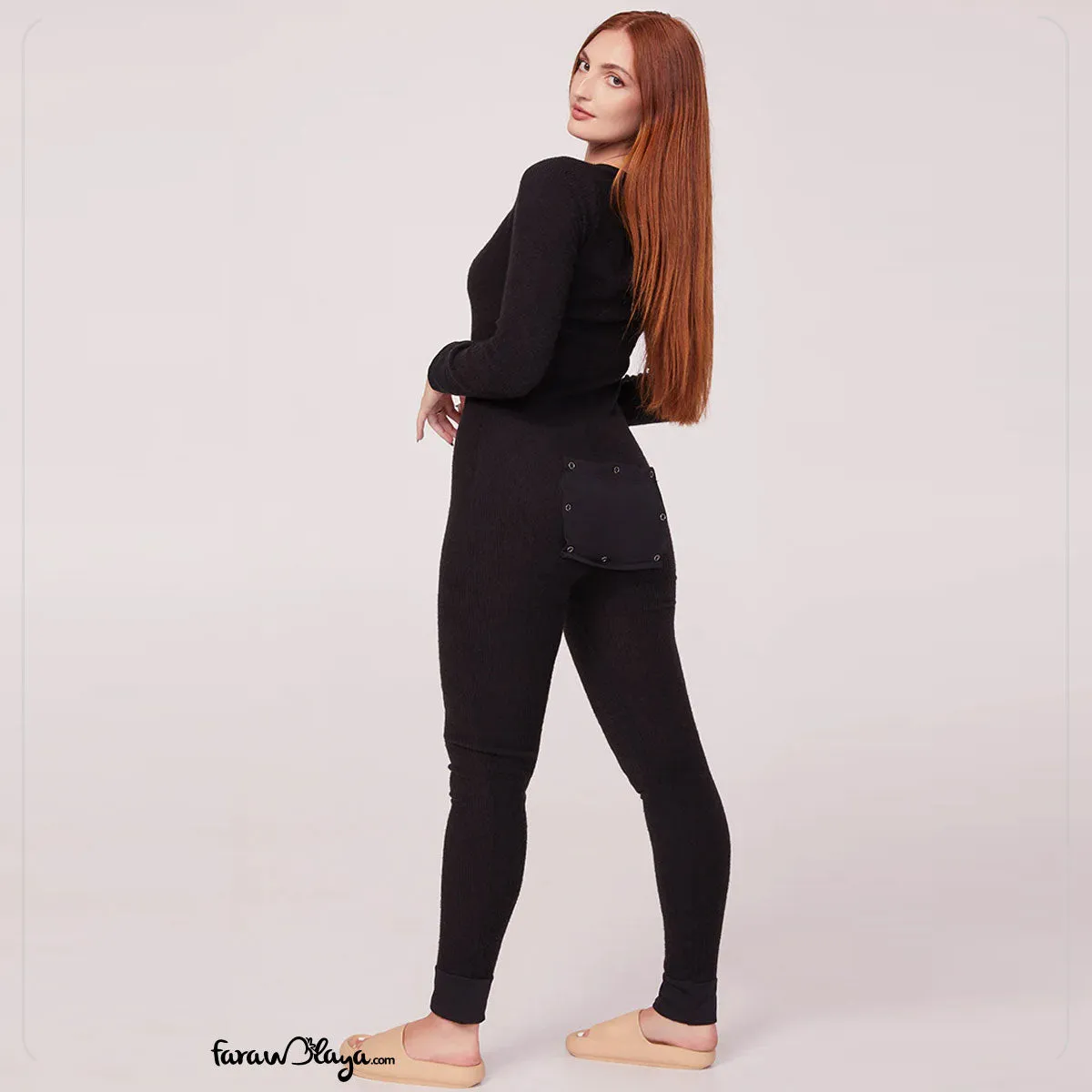 LOVE ME LONG JOHNS JUMPSUIT With Farawlaya