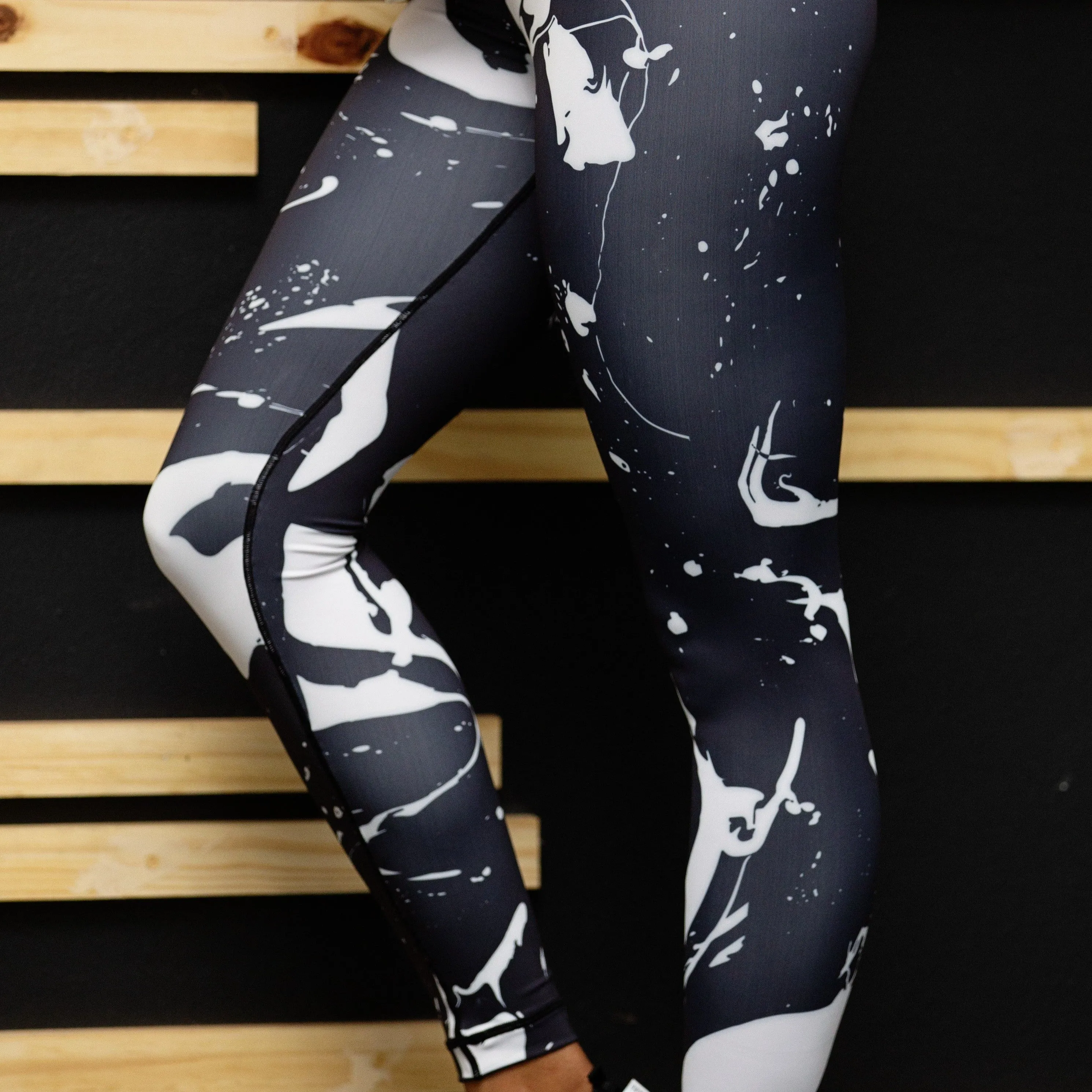 Marbled Tights
