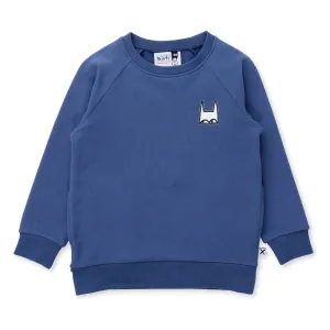 Mask Badge Crew - Navy
