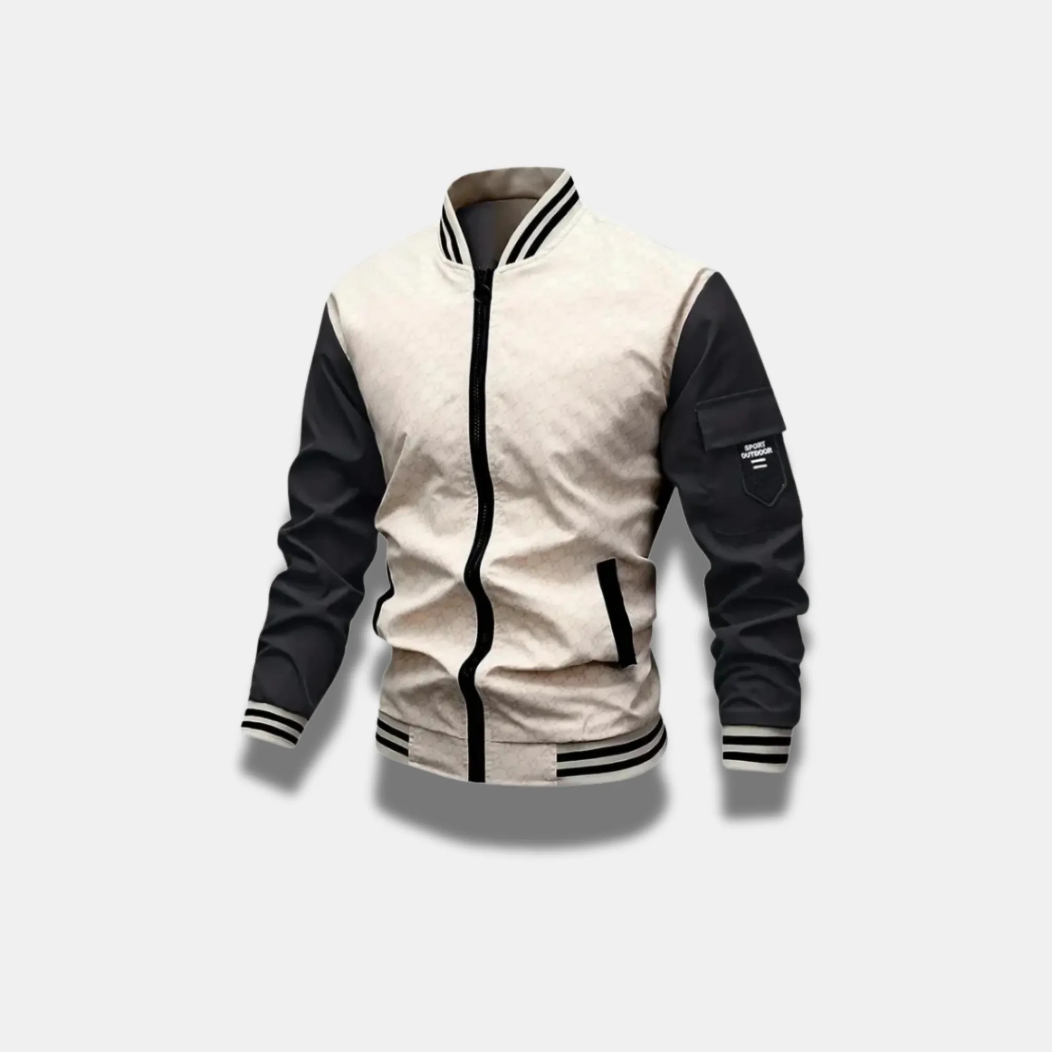 Men’s Lightweight Bomber Jacket – Breathable, Tailored & All-Season Ready