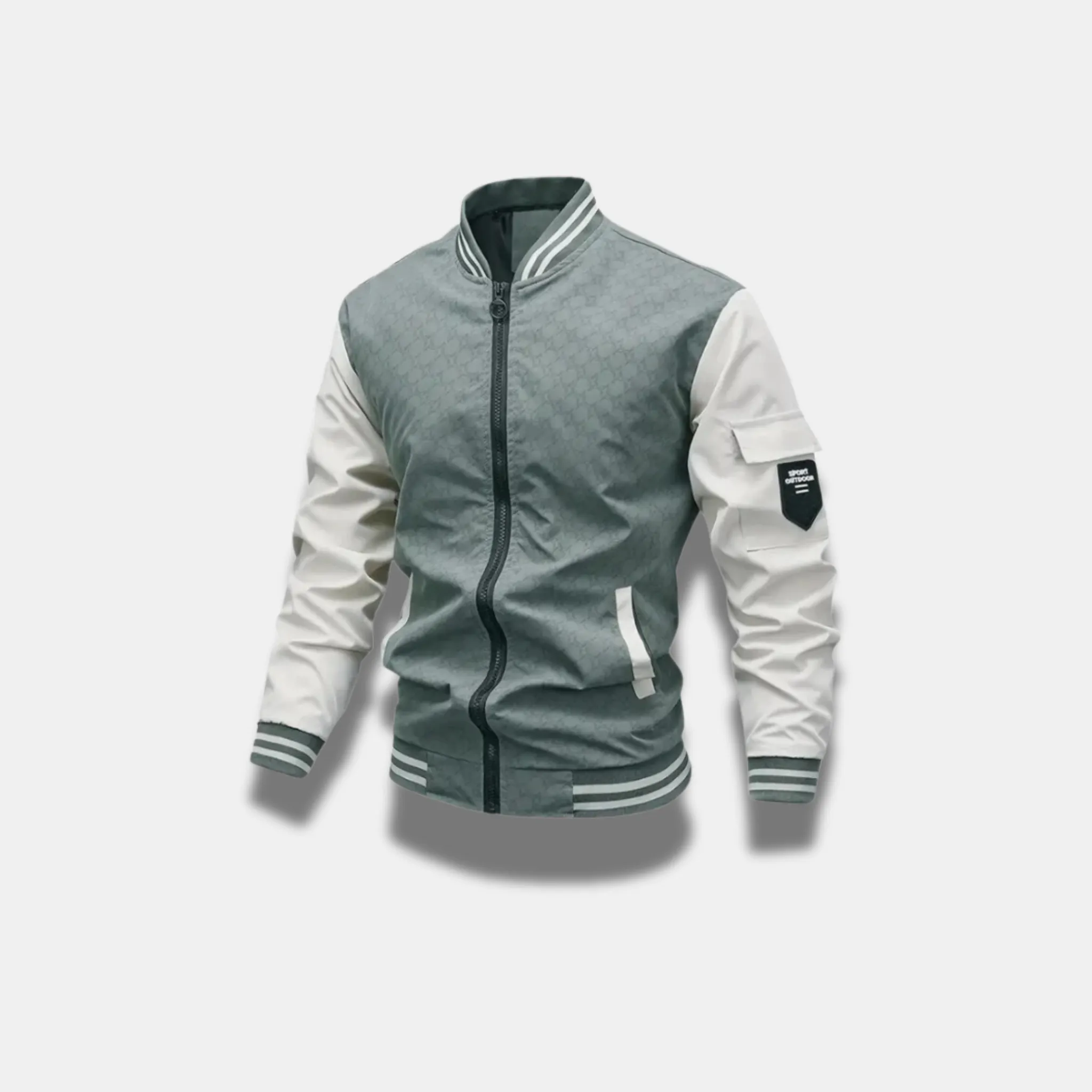 Men’s Lightweight Bomber Jacket – Breathable, Tailored & All-Season Ready