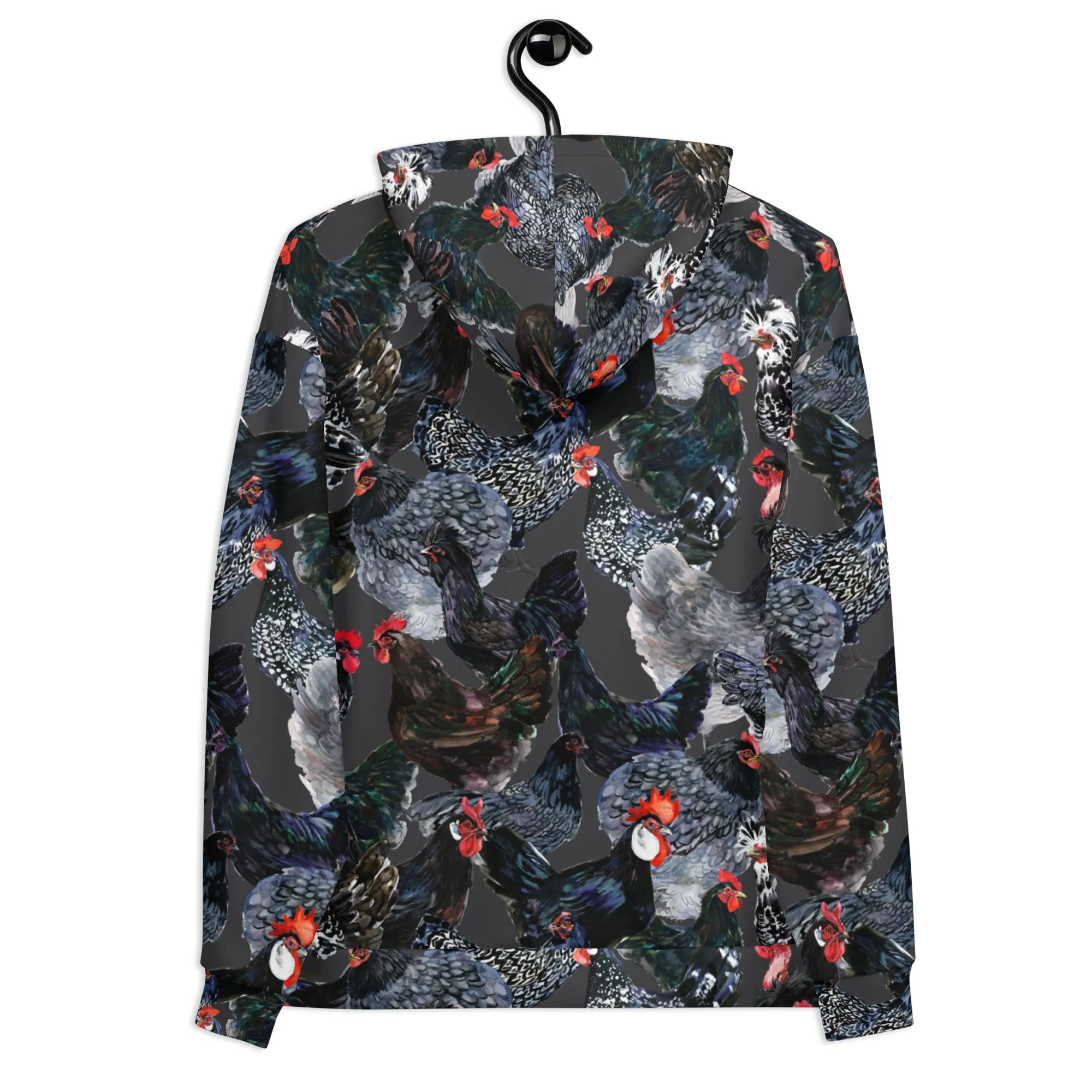 Midnight Chickens Unisex Hoodie
