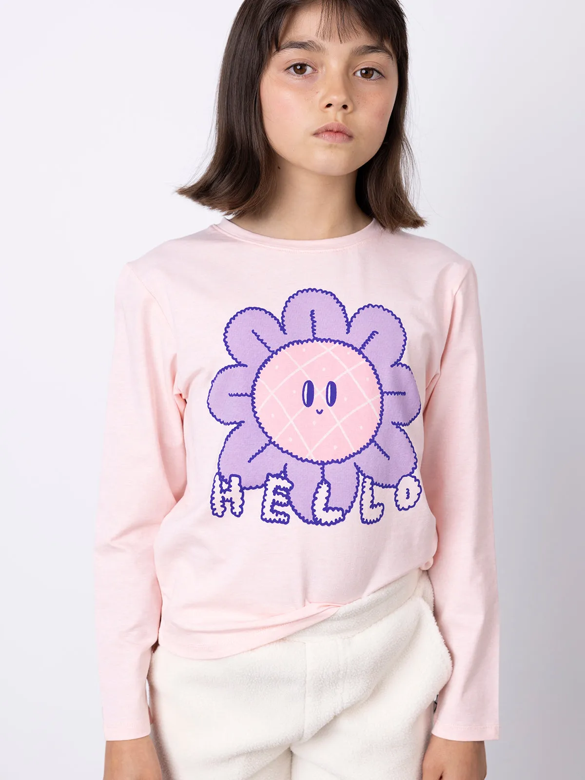 Minti Hello Bye Flower Tee