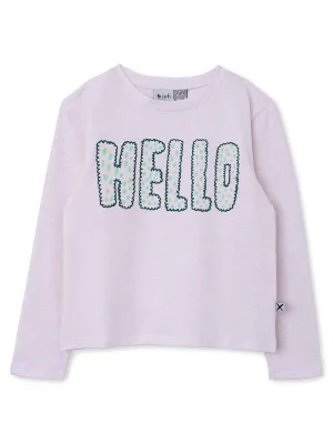 Minti Spotty Hello Tee