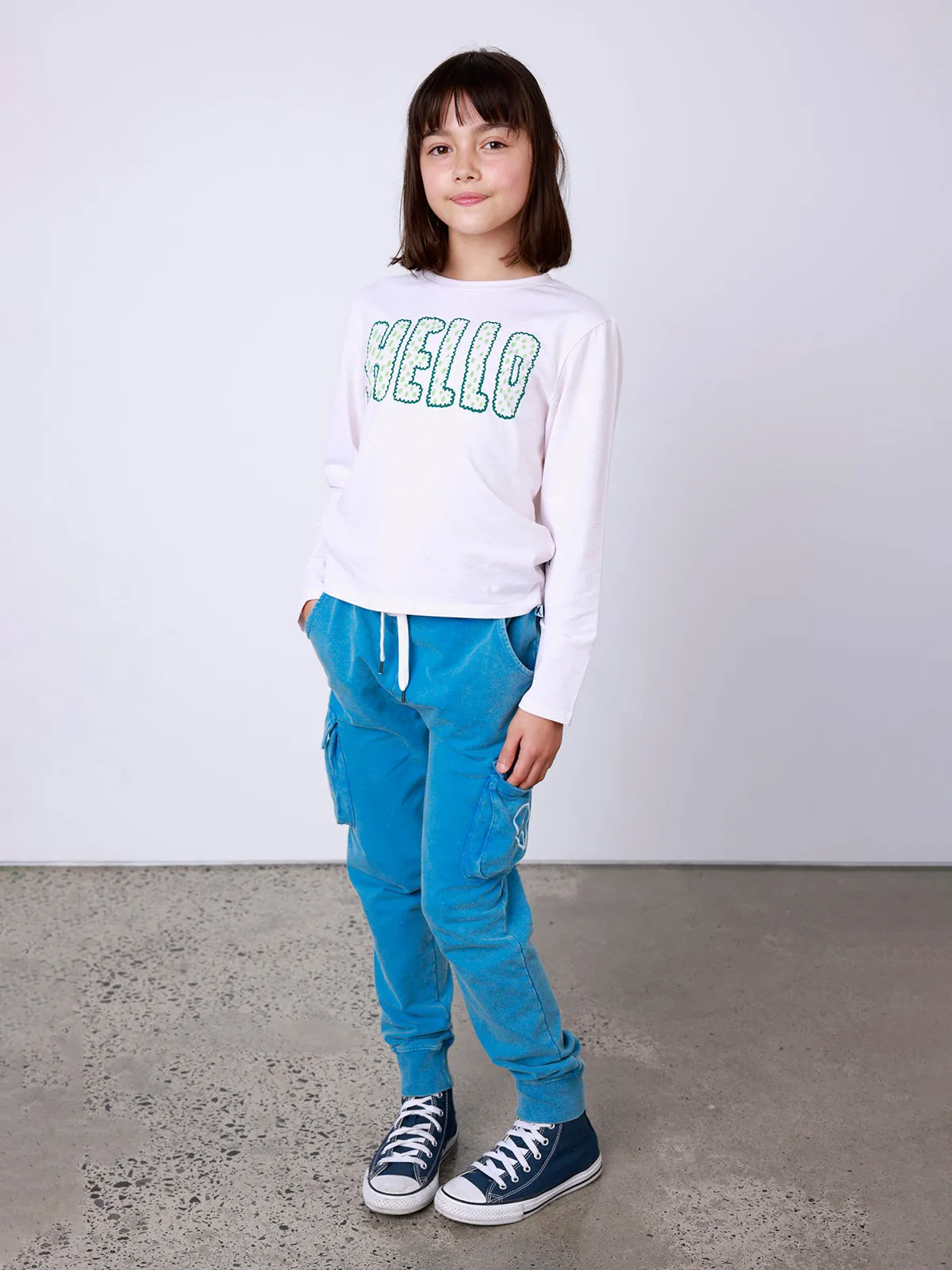 Minti Spotty Hello Tee