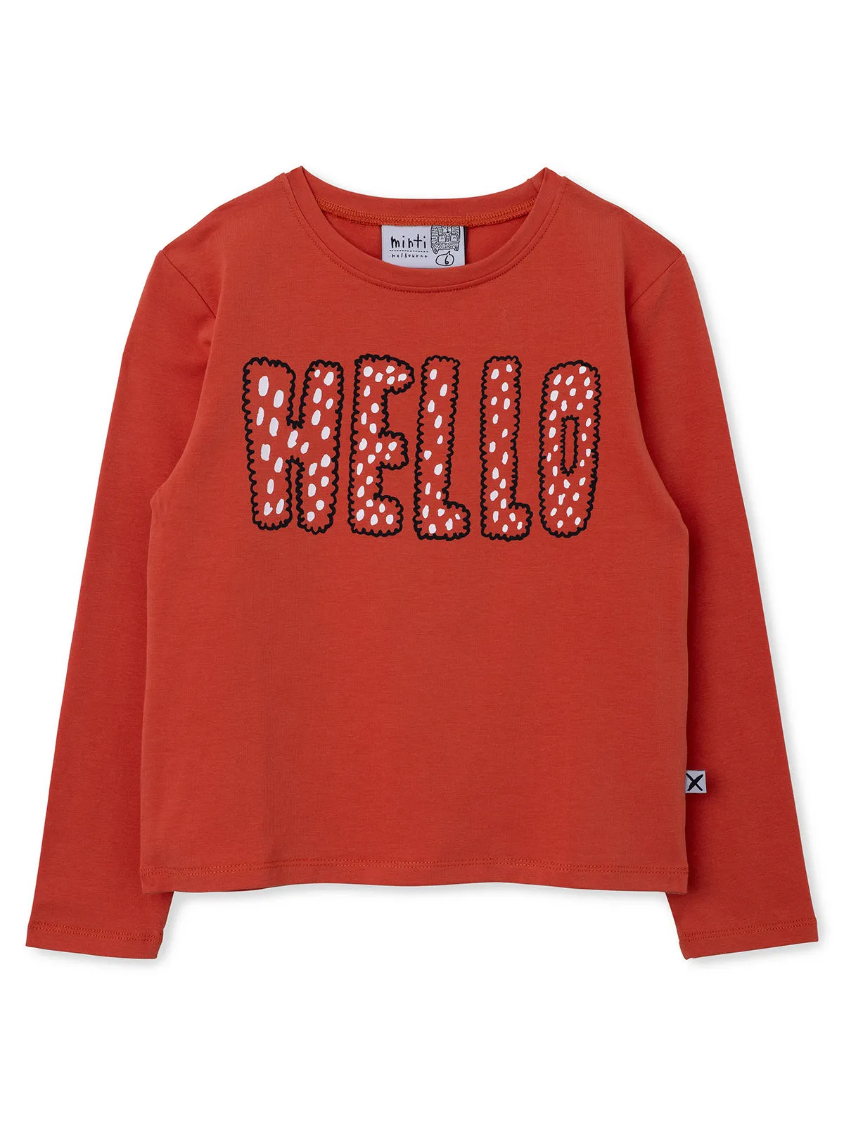 Minti Spotty Hello Tee