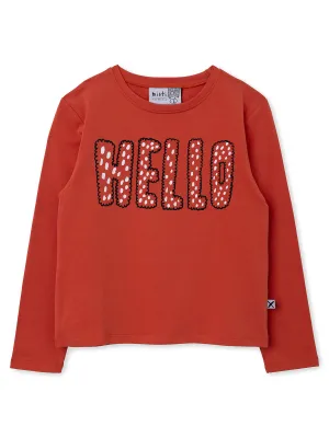 Minti Spotty Hello Tee