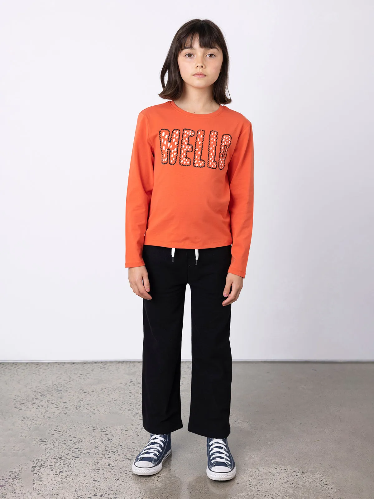 Minti Spotty Hello Tee