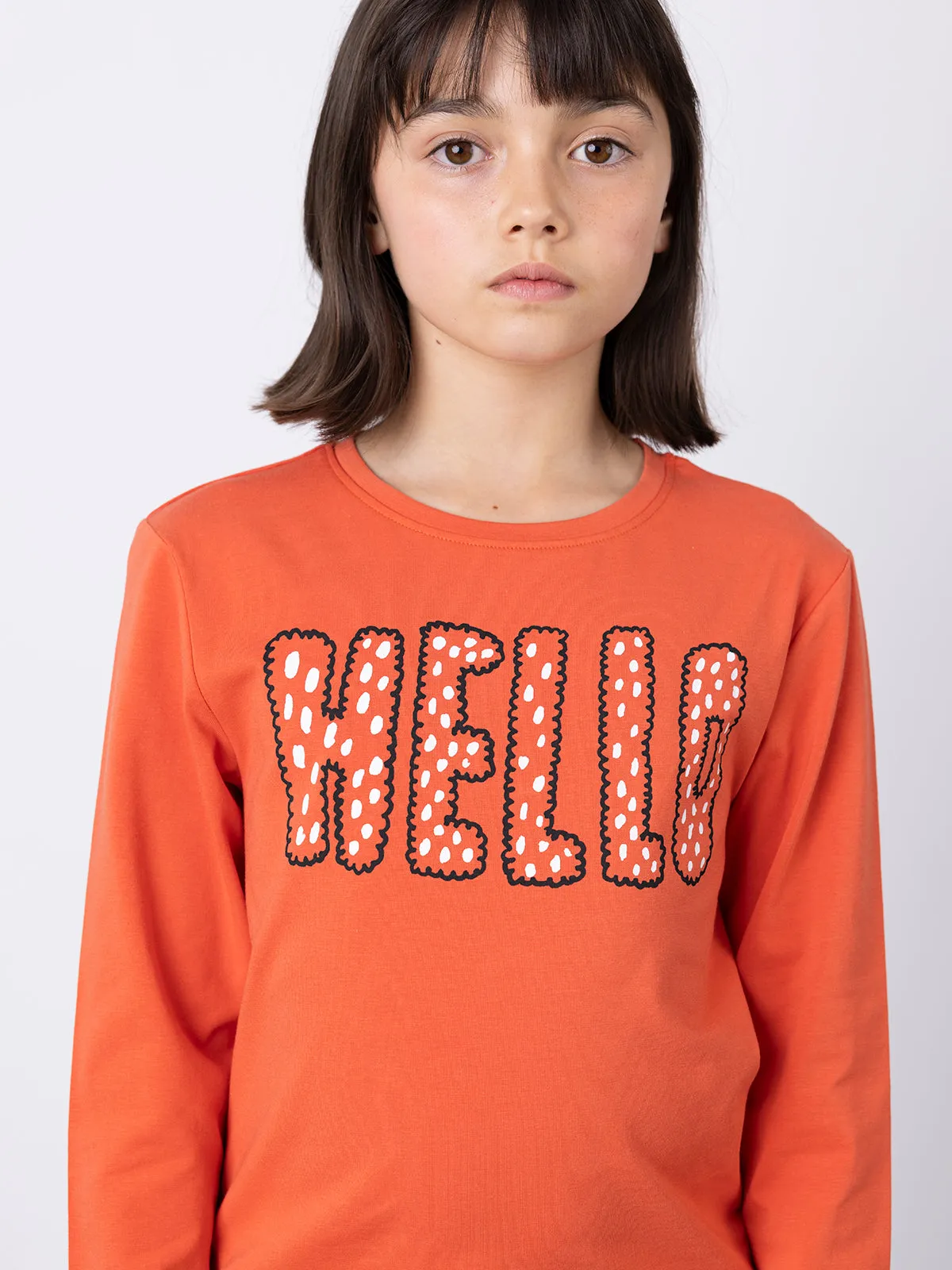 Minti Spotty Hello Tee