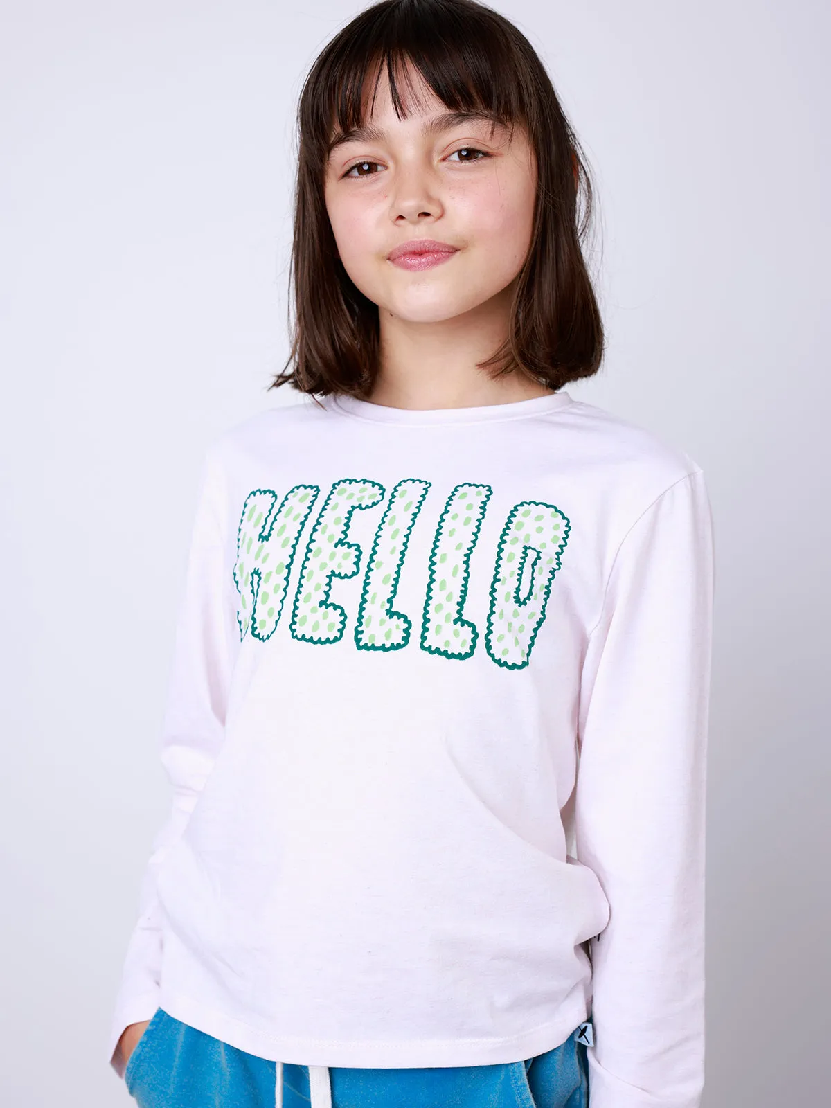 Minti Spotty Hello Tee