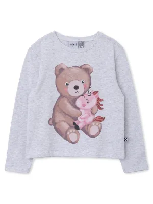 Minti Teddy And Unicorn Tee