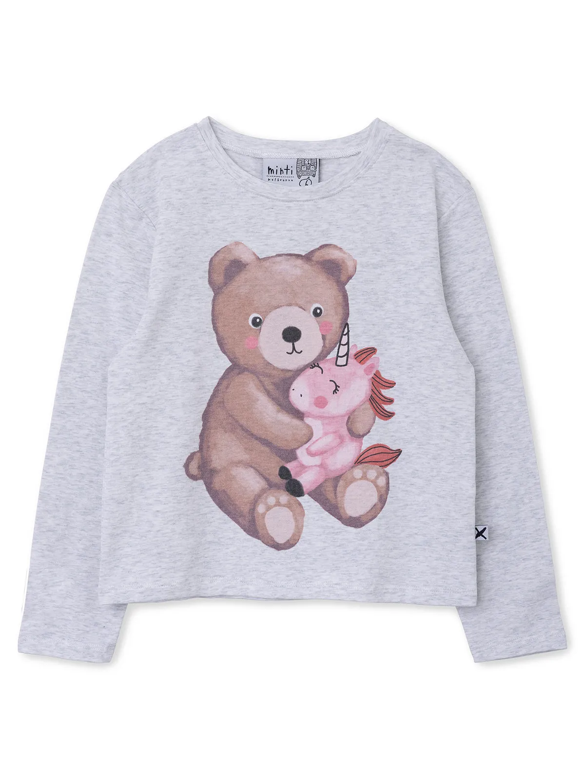 Minti Teddy And Unicorn Tee