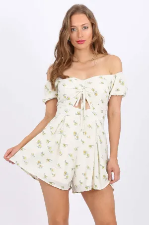 MISS PINKI Vivian Chiffon playsuit