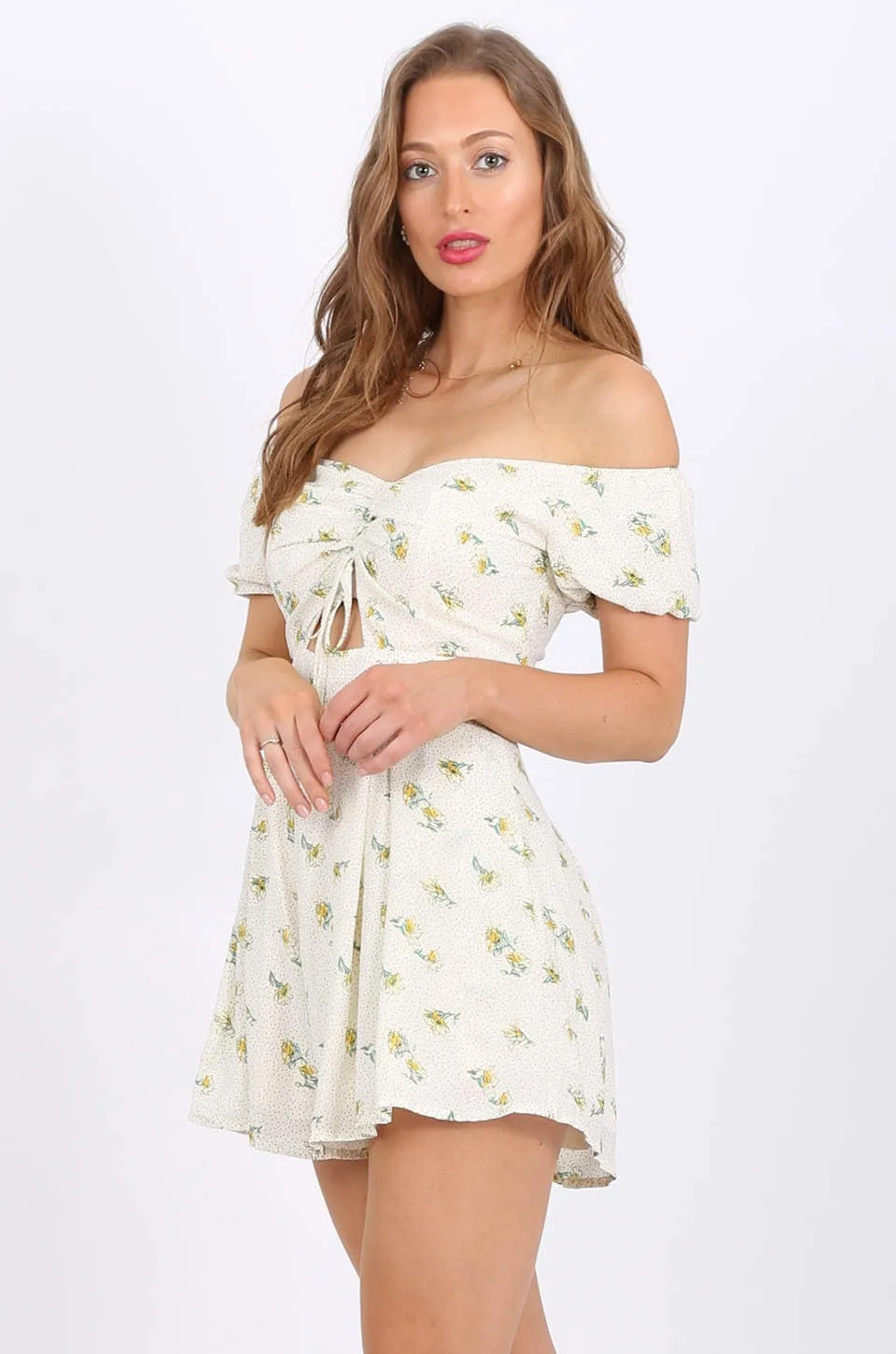 MISS PINKI Vivian Chiffon playsuit