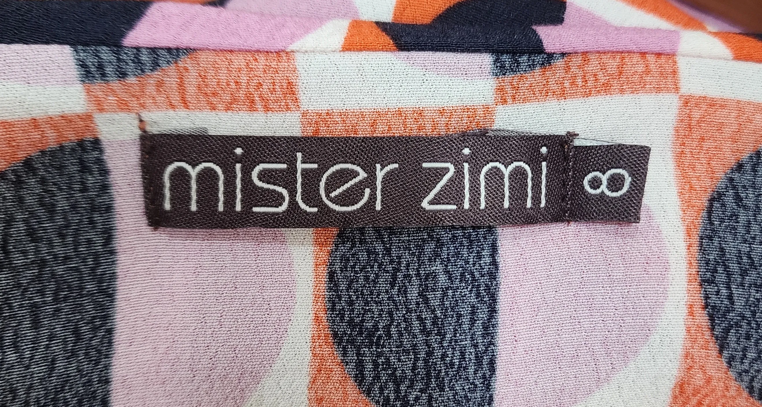 Mister Zimi colourful wrap style dress size 8