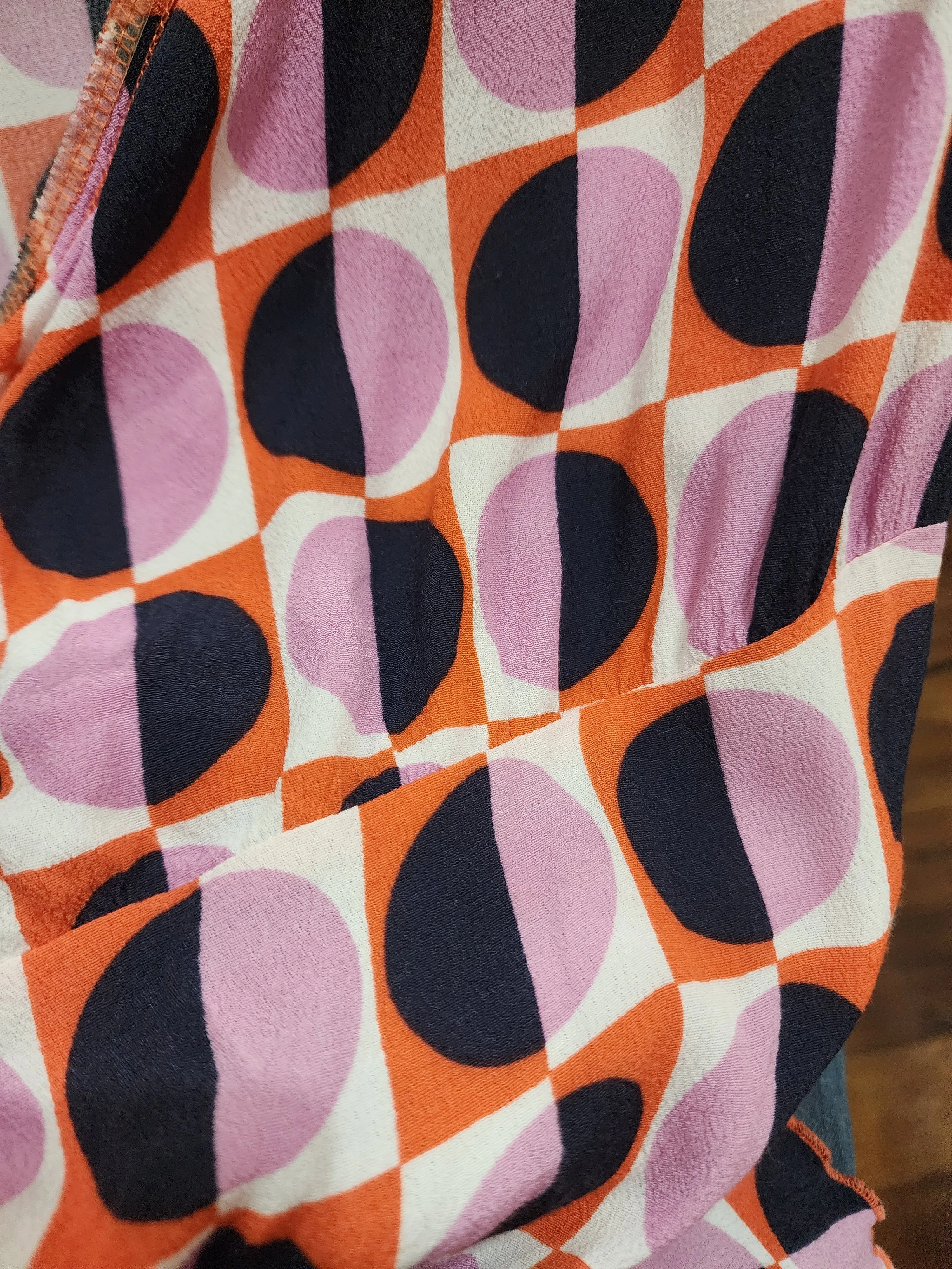 Mister Zimi colourful wrap style dress size 8