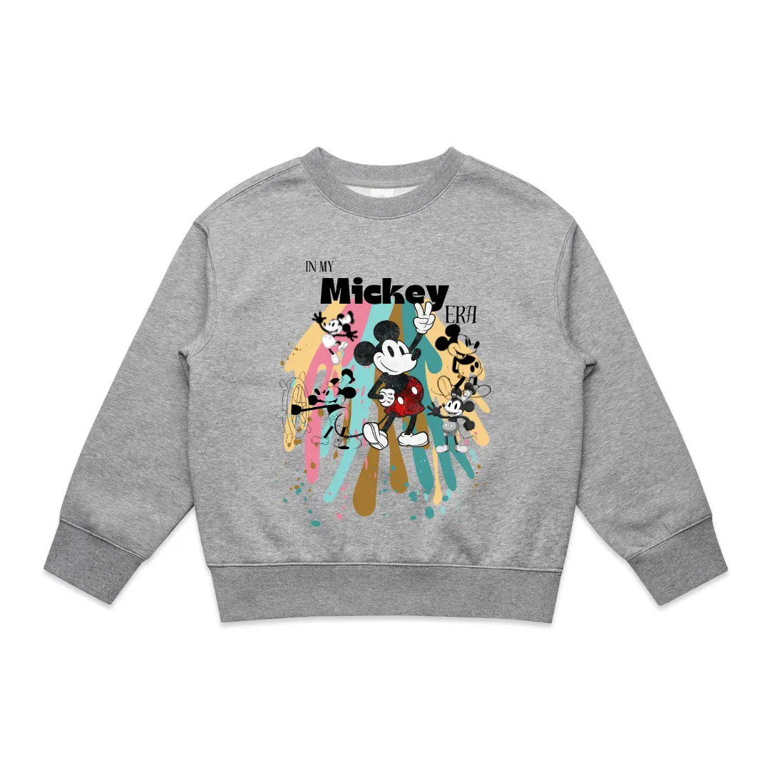 MLW By Design - Mickey Vintage Oversized Crew