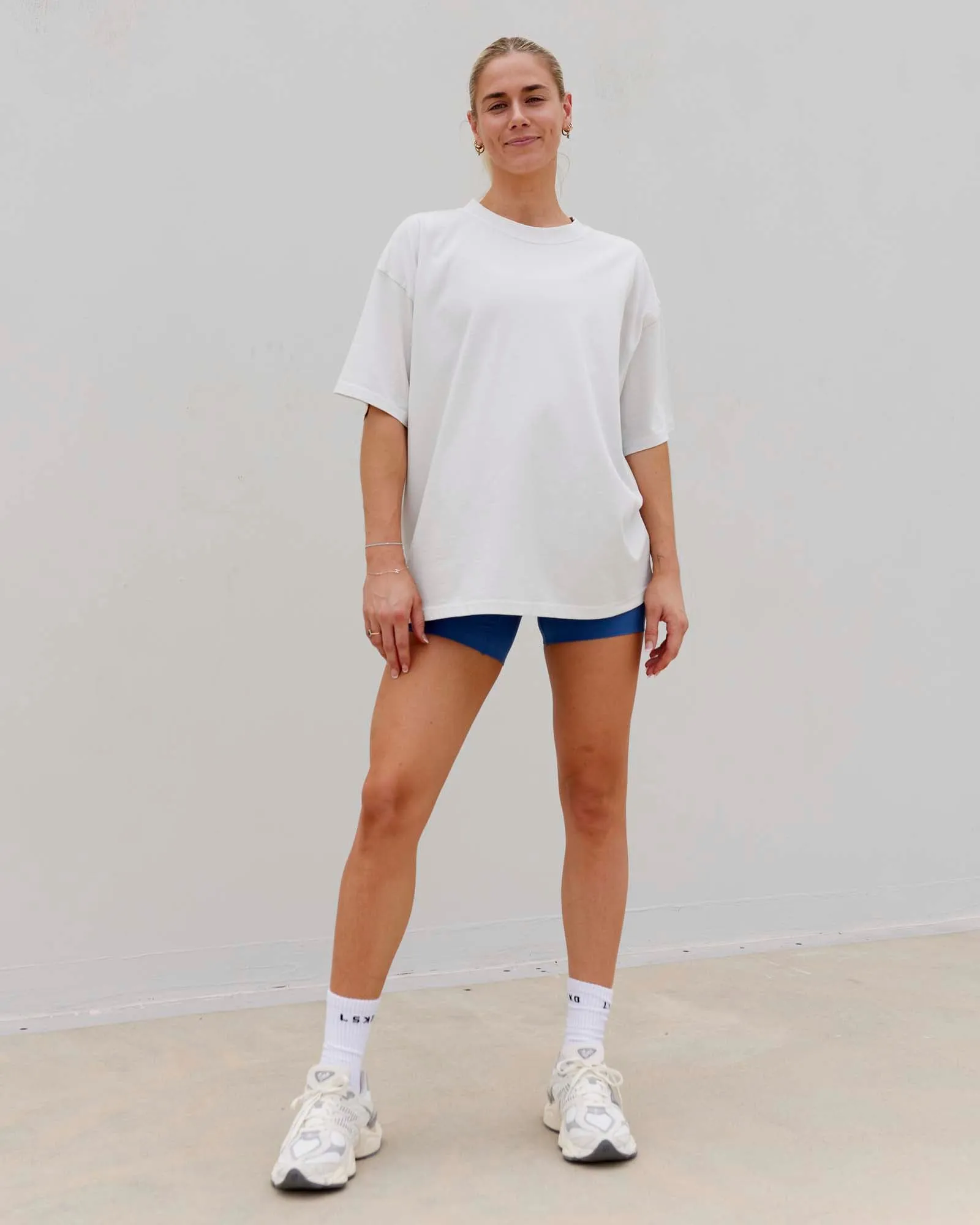 Move Fast Washed Heavyweight Tee Oversize - Lunar Rock-Windsurfer