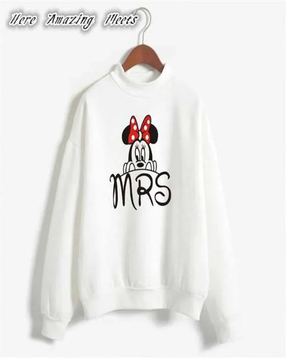 Mrs Printed Sweat Shirt For womens