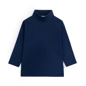 Navy Basic High Neck