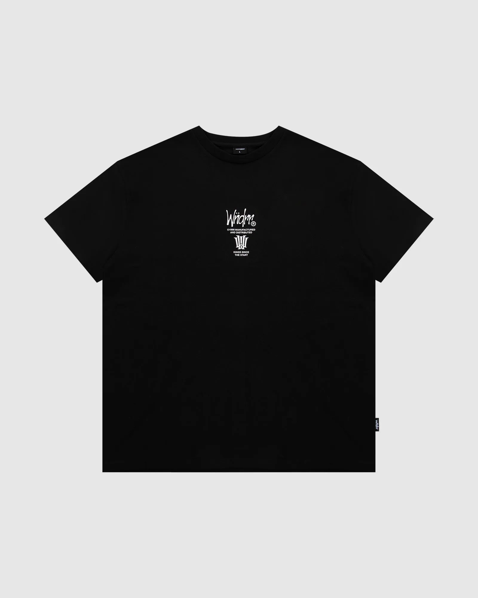 NOISE BOX FIT TEE - BLACK