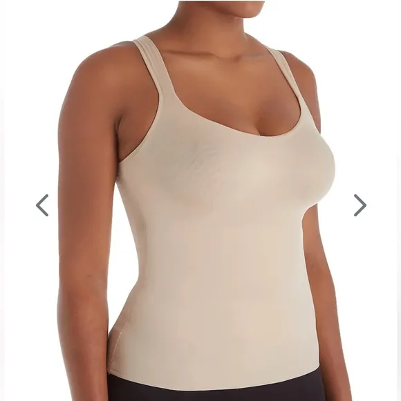NWT TC Fine Intimates Even More®️ Full Figure Support Camisole Nude Plus-Size 46