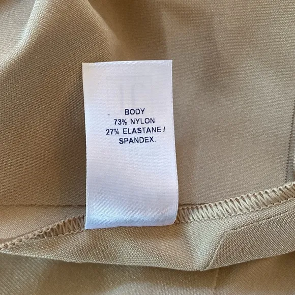 NWT TC Fine Intimates Even More®️ Full Figure Support Camisole Nude Plus-Size 46
