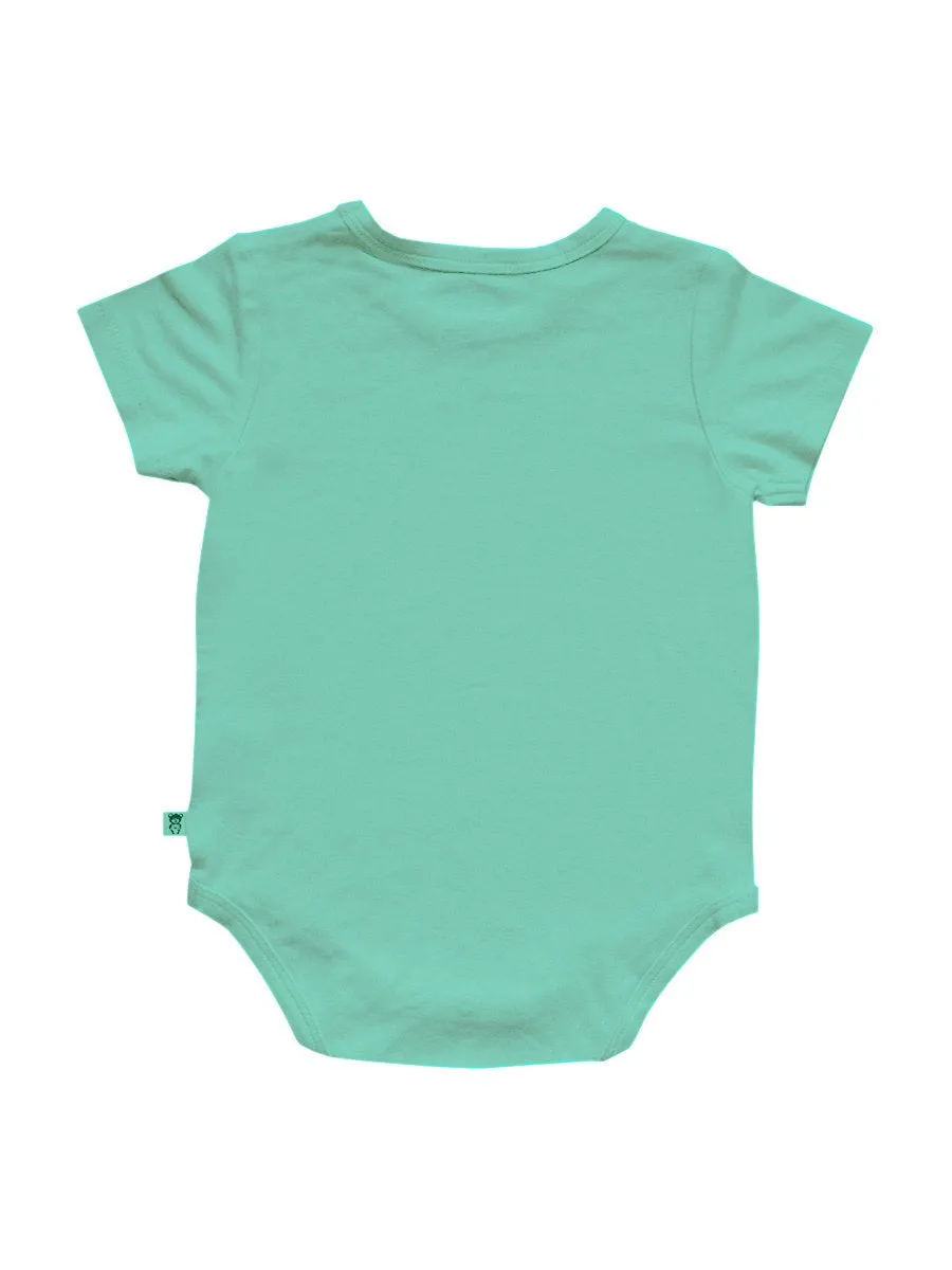 Pack of 4 Bamboo Baby Rompers