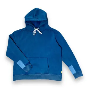 Paneled Hoodie - Blue Haze