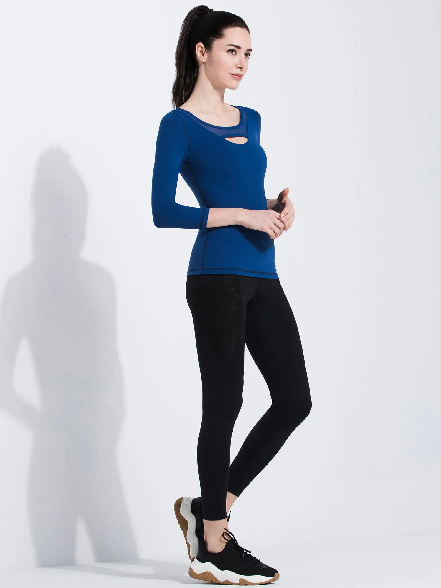 PARALLEL 3/4 SLEEVE TEE