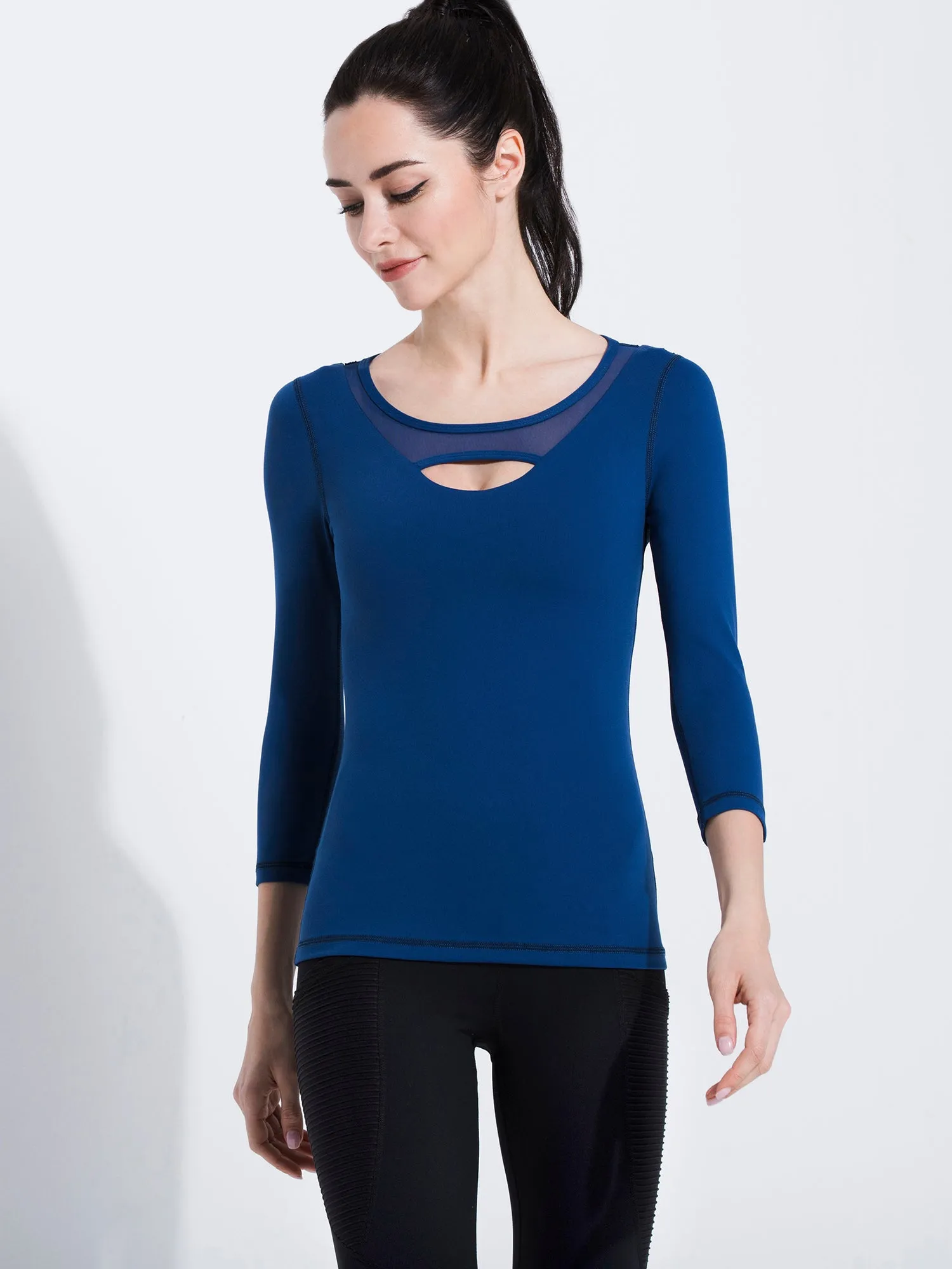 PARALLEL 3/4 SLEEVE TEE