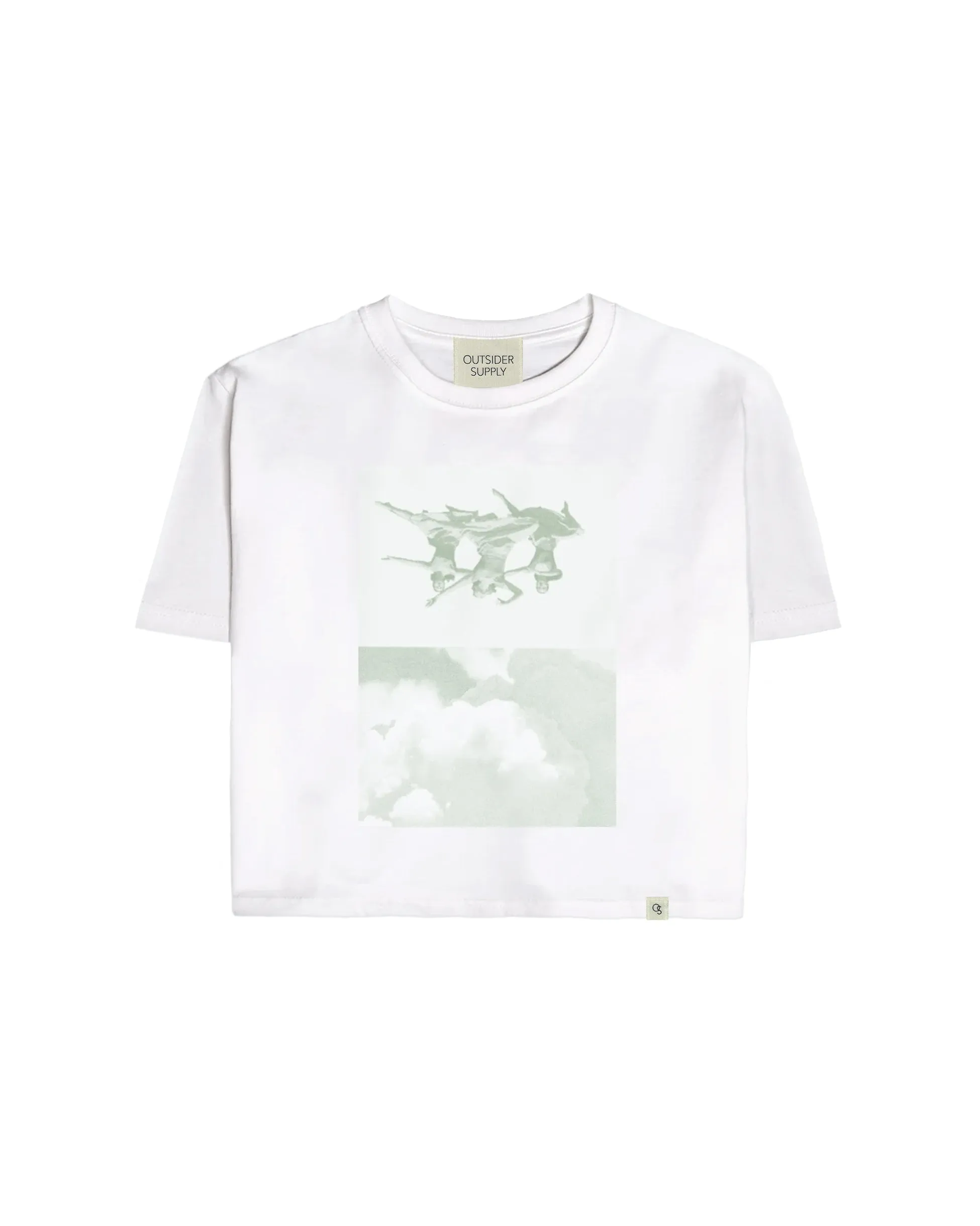 Pastel Dancers Crop Tee