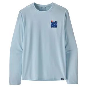 Patagonia Men's Long Sleeved Capilene Cool Daily Graphic Shirt Waters - SRLC