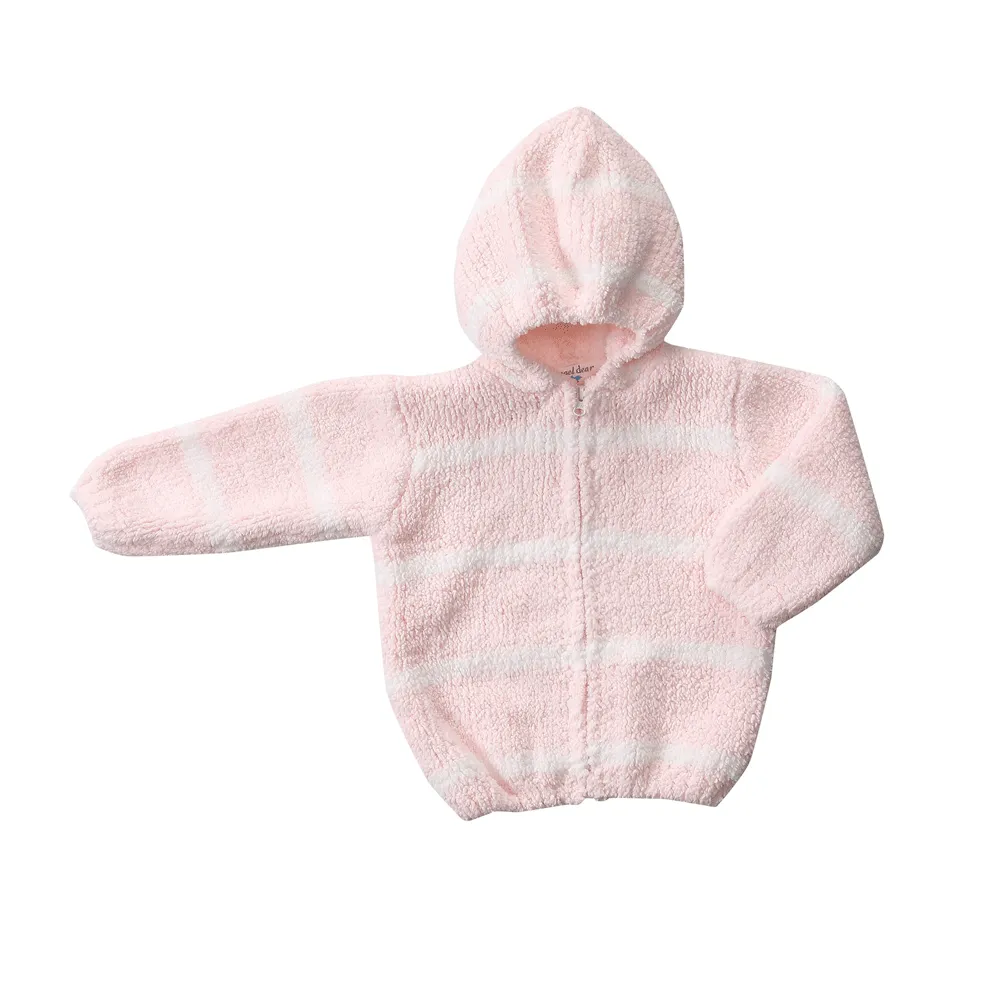 Pink Chenille Hoodie