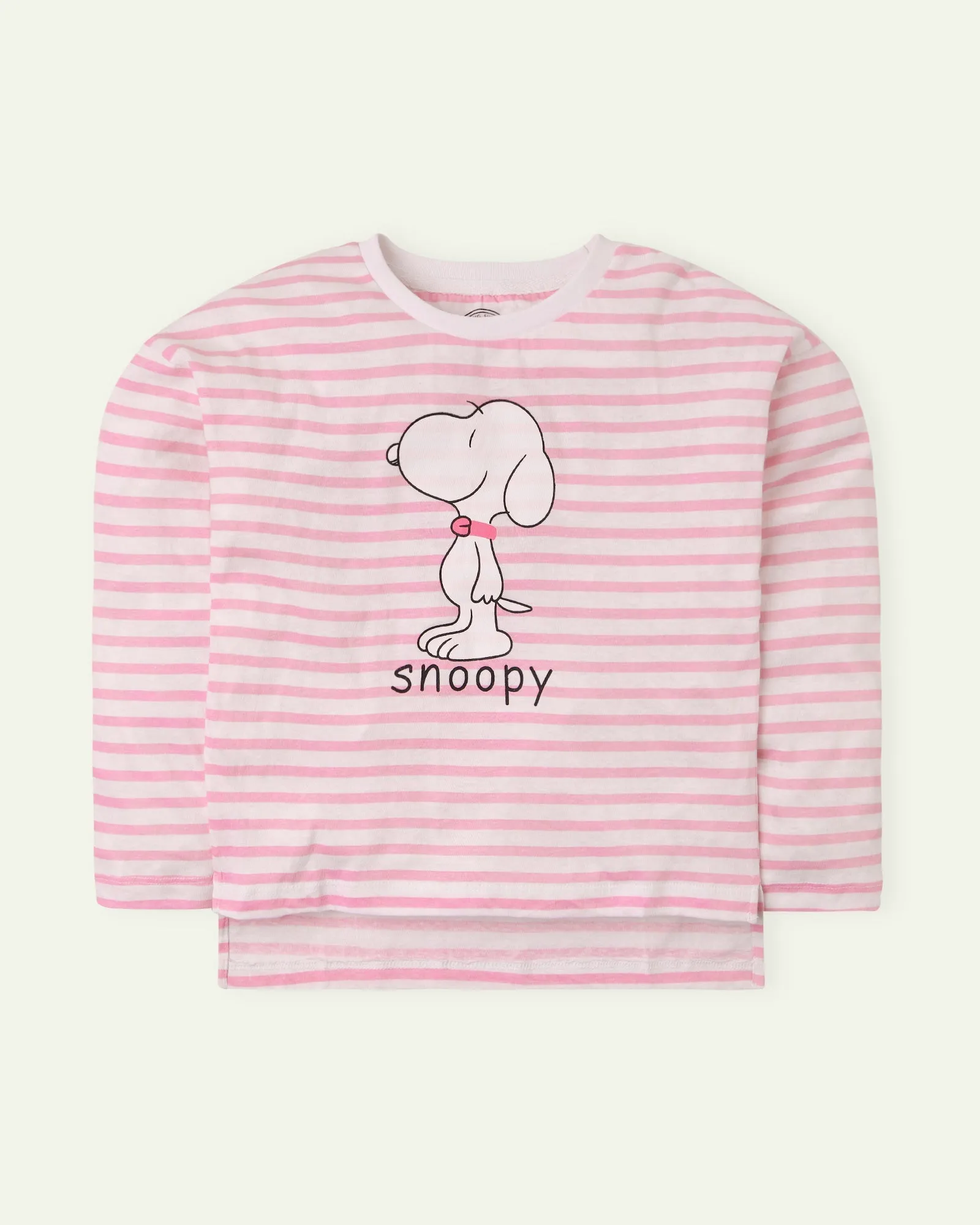 Pink Striped T-Shirt