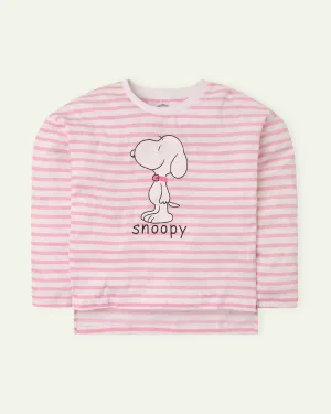 Pink Striped T-Shirt