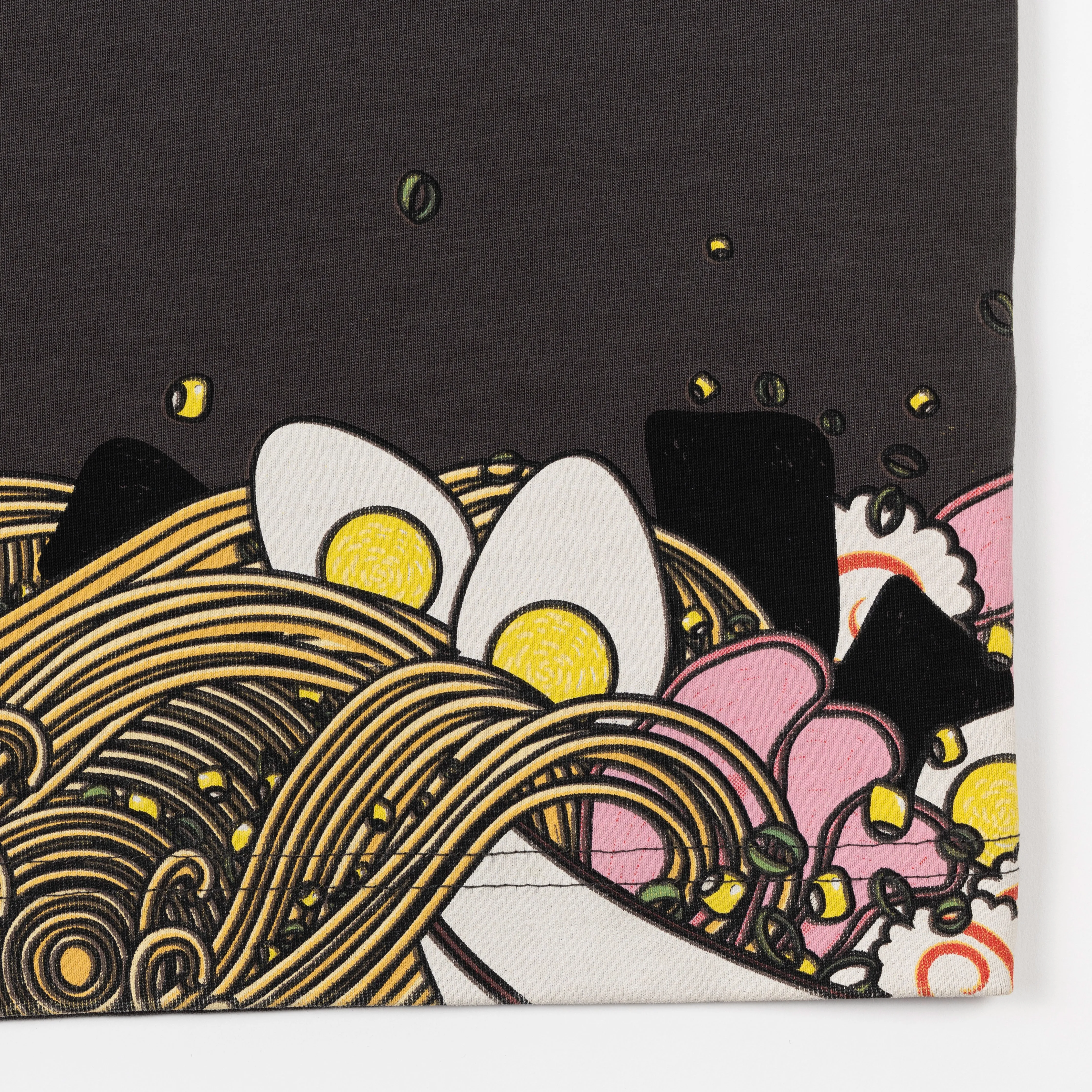 Premium Heavy Cotton Boxy Fit Discharge Print Tee - Unexplored / Skull