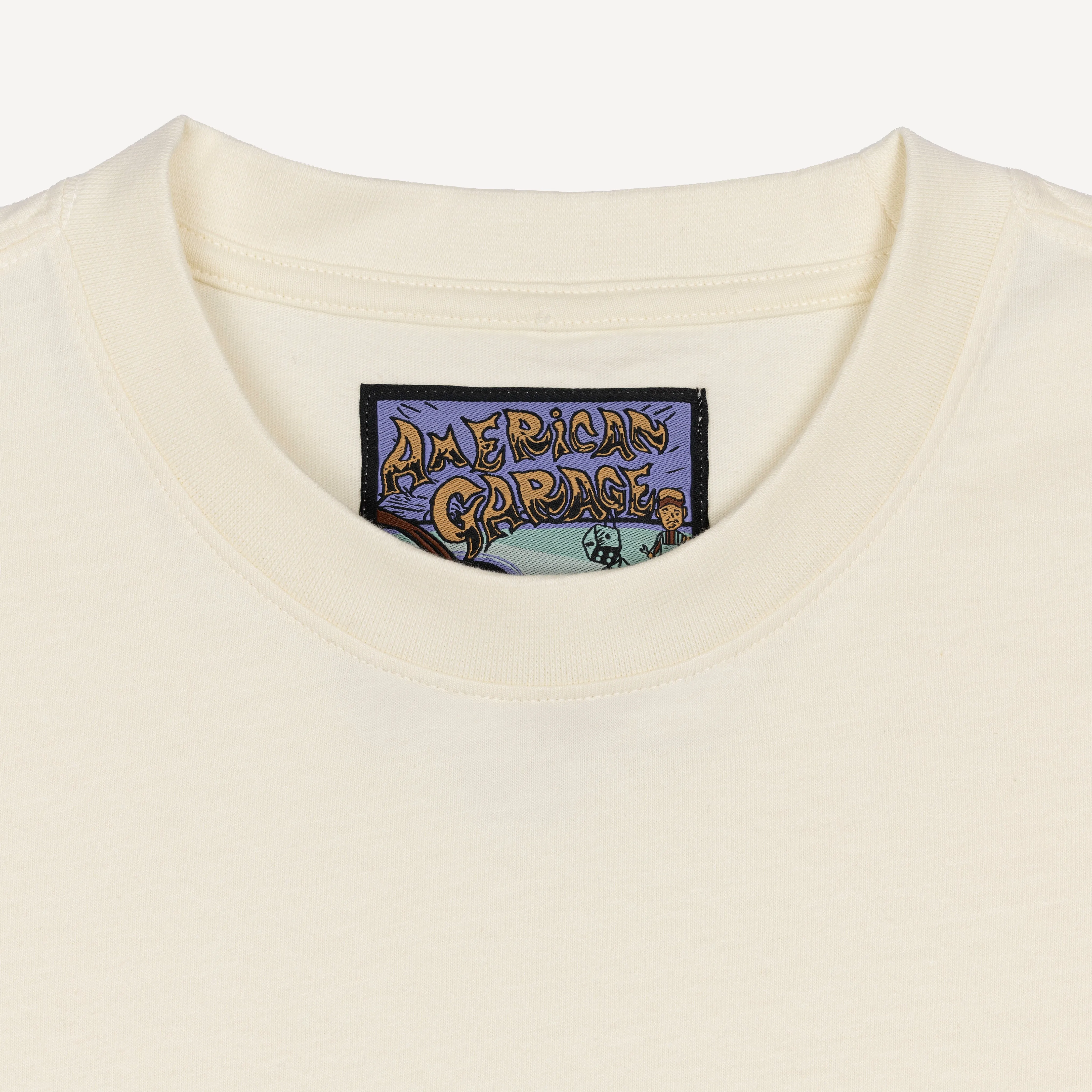 Premium Heavy Cotton Solid Color Boxy Fit Tee - Babys Breath