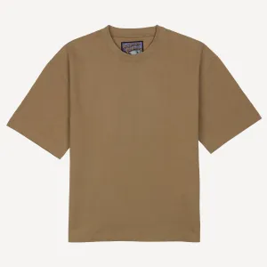 Premium Heavy Cotton Solid Color Boxy Fit Tee - Elmwood