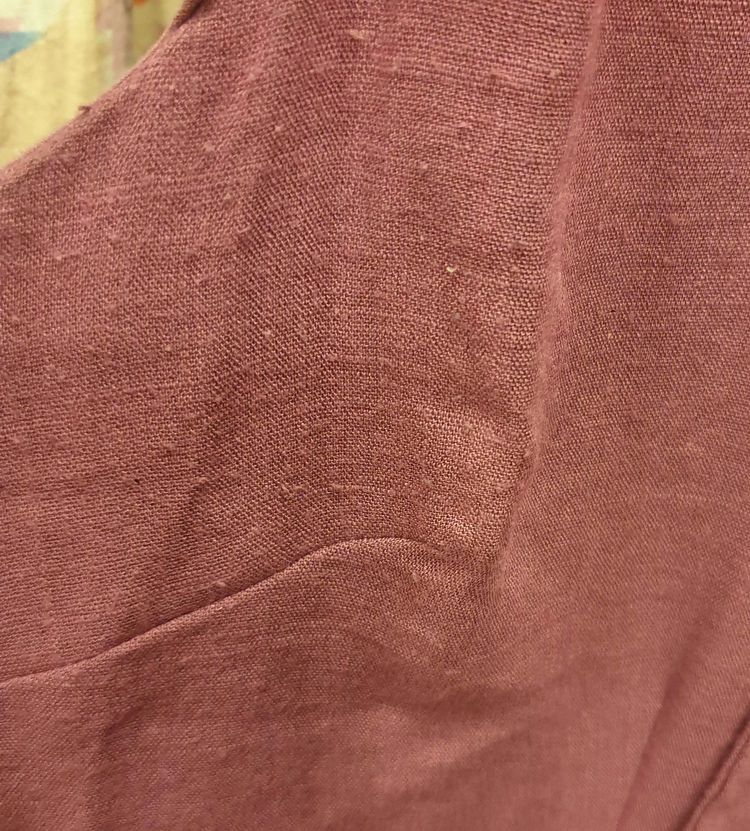 Princes Highway purple linen mix dress size 12